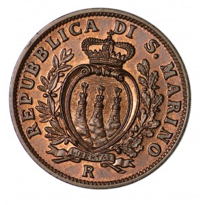 San Marino, 10 Centesim 1937