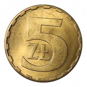 Polsko, 5 zlotých 1979