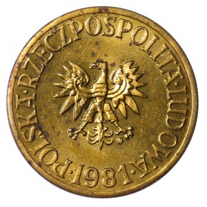 Polska, 5 złotych 1981