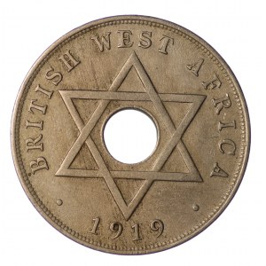 Brytyjska Afryka Zachodnia, 1 Penny 1919
