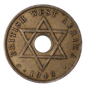 British West Africa, 1 Penny 1943