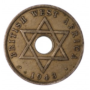 Brytyjska Afryka Zachodnia, 1 Penny 1943