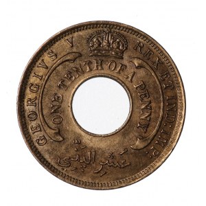 Britská západní Afrika, 1/10 Penny 1926