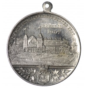 Medal, Wrocław, VII Festiwal Związku Śpiewaków Niemieckich na Śląsku 1907