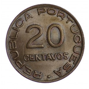 Mozambik, 20 Centavos 1936