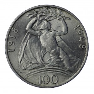 Czechosławacja, 100 koron 1948