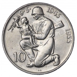 Czechosławacja, 10 koron 1955