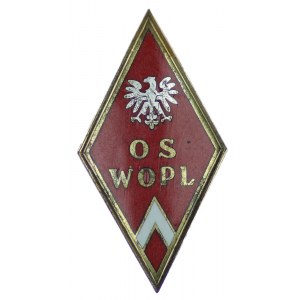 Polska, Odznaka Oficerskiej Szkoły Wojsk Obrony Przeciwlotniczej Im. Por. Mieczysława Kalinowskiego