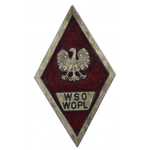 Polska, Odznaka Wyższej Szkoły Oficerskiej Wojsk Obrony Przeciwlotniczej Im. Por. Mieczysława Kalinowskiego