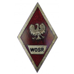 Poland, Badge of Wyższa Oficerska Szkola Radiotechniczna Im Kpt. Sylwestr Bartosiak