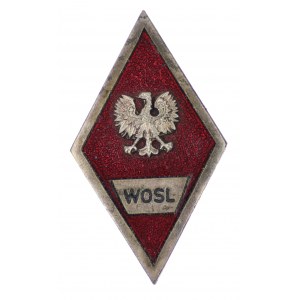 Poland, Badge of Wyższa Oficerska Szkola Lotnicza Im Janka Krasickiego.