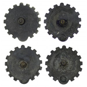 Poland, Class Specialist Badge Set of 4 pcs.