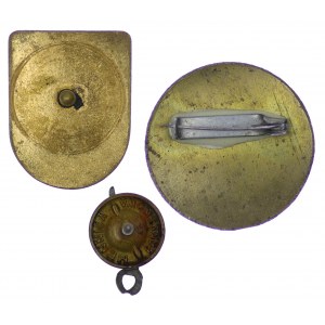 Poland, Badges - set of 3 pcs.