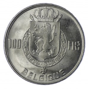 Belgia, 100 Franków 1954