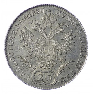 Austria, 20 Krajcarów 1830 A