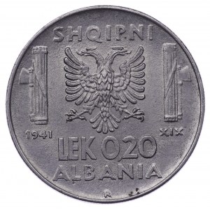 Albania, 0,2 Leke 1941