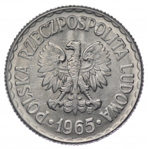 Poland, 1 zloty 1965