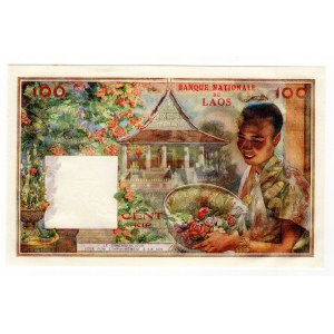 Laos, 100 kip (1957-62)