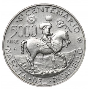 Włochy, 5000 lire 1995