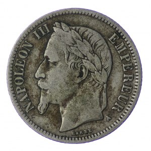 Francja, 1 Franc 1866