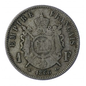 Francja, 1 Franc 1866