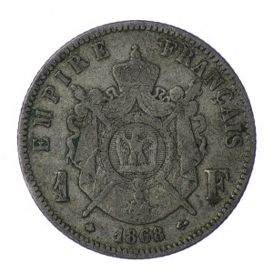 France, 1 Franc 1868