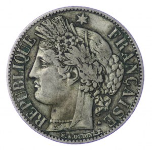 Francja, 1 Franc 1871