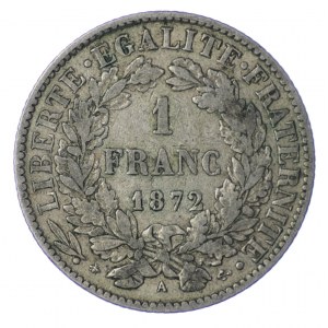 Francja, 1 Franc 1872