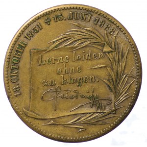 Niemcy, Fryderyk III, Medal 1888