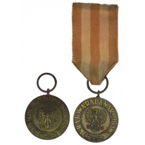 Polska, Medal Zwycięstwa i Wolności - zestaw 2 sztuki