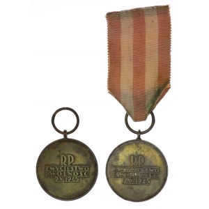 Polska, Medal Zwycięstwa i Wolności - zestaw 2 sztuki