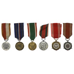 Poland, Set of medals - 6 pieces