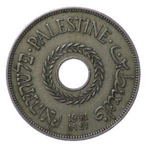 Palestyna, 20 Mils 1941 - rzadki rocznik