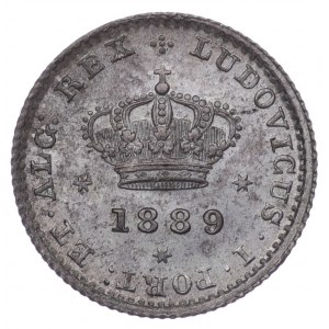 Portugalia, 50 Reis 1889