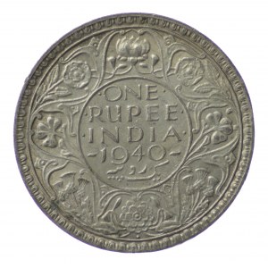 Indie, 1 Rupee 1940