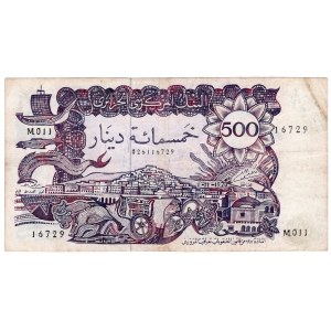Algieria, 500 dinars 1970
