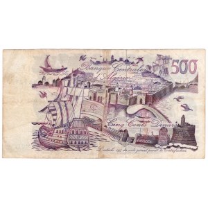 Algieria, 500 dinars 1970