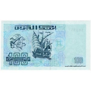 Algieria, 100 dinars 1992
