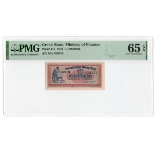 Grecja 1 drachma 1941