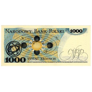 Polska, PRL, 1000 złotych 1979, seria CR