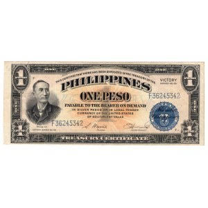 Filipiny, 1 peso 1922