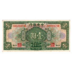 Chiny, 1 dollar 1928