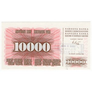 Bośnia i Hercegowina, 10000 dinara 1993