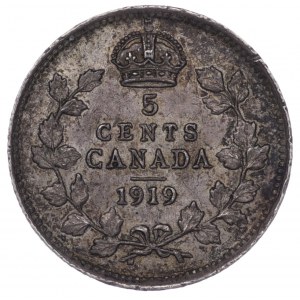Kanada, 5 Cents 1919
