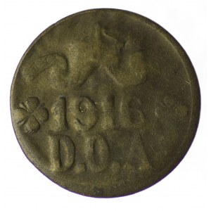German East Africa, 5 haler 1916 T