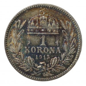Hungary, 1 Crown 1915