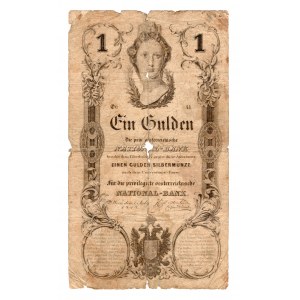 Austria, 1 gulden 1848