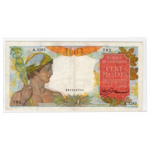 French Indochina, 100 piastres 1949 - 1954