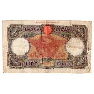 Włochy, 100 lire 1931