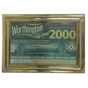 Bilet The 2000 Worthington Cup Final - Wembley